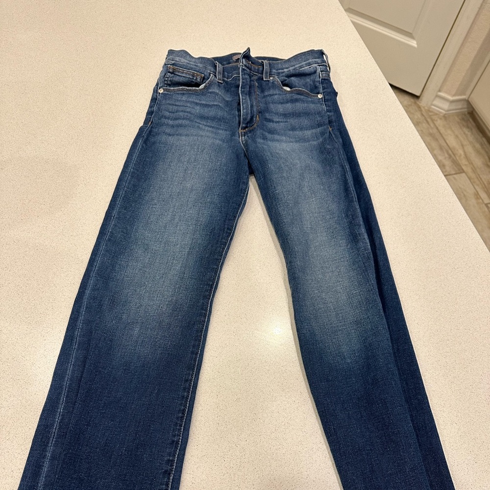 Joes jeans Callie crop raw hem size 23